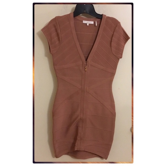 Stretta Dresses & Skirts - Stretta Bandage Dress LN Copper Gorgeous Medium
